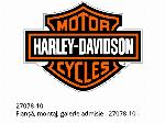 Фланец, монтаж, входящ колектор - 27078-10 - Harley-Davidson