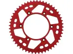 Червена алуминиева зъбчатка 52 зъба (стъпка 520) - BETA RR 250 Oil mix / RR 250 Racing / RR 3
