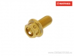 Шестостенен болт Pro Bolt M5 x 0.80 x 10 mm алуминий Racing златист - JM
