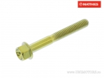 Шестостенен винт с капачка Pro Bolt M4 x 0.70 x 30 мм титаниев златист - JM