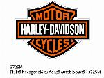 Шестостенна фланцова самозаключваща гайка - 3725M - Harley-Davidson