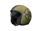 Шлем Vintage Star - Мат, Маслинен, Мат Черен - Възрастен - 2XL - 01043486