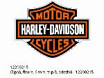 Щипка за задържане, 6мм, тройна щипка, с лепило - 12200215 - Harley-Davidson