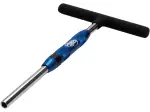 1/4" Hex Bit T-handgreep schroevendraaier - Blauw, Chroom, Geanodiseerd - 38120047