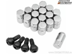 16er Set Radmuttern 3/8" für Modell 545X - Farbe: Chrom - Moose