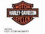 8-32 X 1/2 TORX PAN SEMS T15 - 10200103 - Harley-Davidson