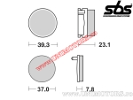 Achterremblokken - SBS 637SI (metal / gesinterd) - (SBS)