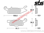 Achterremblokken - SBS 852SI (metaal / gesinterd) - (SBS)