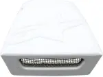 Achterventilatieframe voor Helm Supertech M8/Supertech M10 - Wit, Glanzend - Volwassen - Één Maat - 01331197