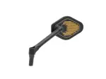 Adjustable Mirror Short Stem (12 cm) Black & Gold Edition - Black, Gold - 06401866