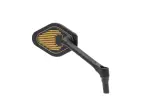 Adjustable Mirror Short Stem (12 cm) Black & Gold Edition - Black, Gold - 06401867