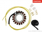 Alternator stator - Honda CX 500 / CX 650 C Custom / GL 500 D Silverwing / GL 650 D Silverwing / PC 800 Pacific Coast - JM