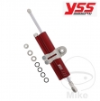 Amortecedor de direção 90 mm vermelho YSS grampo A - JM