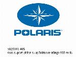 Asm-fußraste mit schutz links 155 mblau - 1025010-485 - Polaris