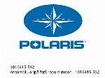 Asm-vorderkotflügel crimson - 1016415-592 - Polaris