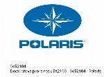 Aufkleber-bug vorne rot ex2100 - 0452104 - Polaris