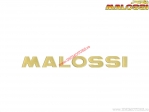Aufkleber (dekor) "Malossi 3D" 21cm - gold - Malossi
