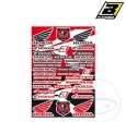 Autómatikus logó - SPONSOR HONDA 50x35 cm - JM