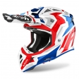 AVIATOR ACE SWOOP RED/BLUE GLOSS HELMET: Size - L