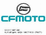 Axle, rear wheel - 6AQV-110007-1000 - CFMOTO