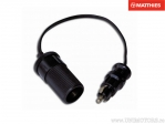 BA14 MALE DIN - ZIGARETTENANZÜNDER Adapter mit 145mm Kabel - JM