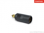 BA15 ZIGARETTENANZÜNDERADAPTER - MÄNNLICHER DIN - JM