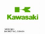 BACKREST INCL CUSHION - 005SBC0001 - Kawasaki