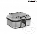 Bagage de boîte de vitesses (topcase) - 37 litres - aluminium - Modèle Shad Terra TR37 - JM