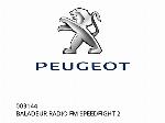 BALADEUR RADIO FM SPEEDFIGHT 2 - 003144 - Peugeot