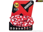 Bandana unisex - Materiale: 100% Microfibra - Colore: Bianco/Rosso - Akrapovič