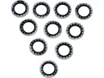Banjo csavar tömítő alátétek - Ezüst - 11,1 mm (7/16") - DS097015