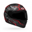 BELL - Casco QUALIFIER STEALTH, nero/rosso [M]