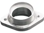Billet Flange Adapter for Spigot-Type Carbs - Silver - DS289219