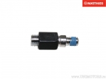 Black mirror adaptor from internal thread to M8x1.25mm arm to external thread M10x1.25mm - JM