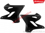 Black radiator fairing - Yamaha YZ 125 / YZ 250 2T ('15-'19) - Polisport