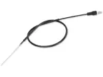 Black Vinyl Throttle Cable - Black, Flat - 06501192
