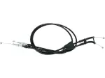 Black Vinyl Throttle Cable - Black - Standard - 06501051