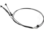 Black Vinyl Throttle Cable - Black - Standard - 06501756