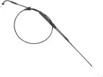 Black Vinyl Throttle Cable - Black - Standard - MP04098