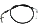 Black Vinyl Throttle Cable - Black - Standard - MP04147