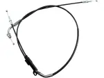 Black Vinyl Throttle Cable - Black - Standard - MP04170