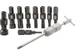 Blindlager-Entferner-Kit mit Schiebekopf - Schwarz, Silber, Bearbeitet - 38010445