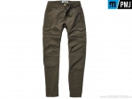 Blugi moto / casual PMJ Jeans SAN16 Santiago Brown (maro) - PM Jeans
