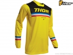 Bluza enduro / cross Pulse Pinner (galben / negru) - Thor