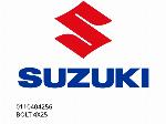 BOLT 4X25 - 0110404256 - Suzuki