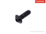 Bolt cap bomb M4 x 0.70 x 12 mm black titanium - JM