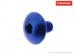 Bolt cap bomb M6 x 1.00 x 10 mm aluminum blue - JM