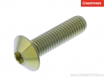 Bolt cap bomb M8 x 1.25 x 30 mm titanium gold - JM