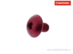 Bolt Cap Pro Bolt M5 x 0.80 x 7 mm Red Aluminum - JM