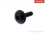 Bolt cap screw Pro Bolt M4 x 0.70 x 15 mm black aluminum - JM